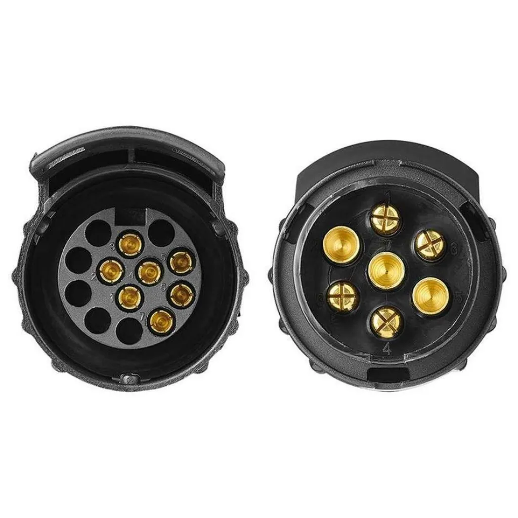 Camping Elektra-ProPlus 7-polige naar 13-polige verloopstekker