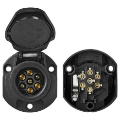 ProPlus 7+1-polige PVC stekkerdoos< Camping Elektra