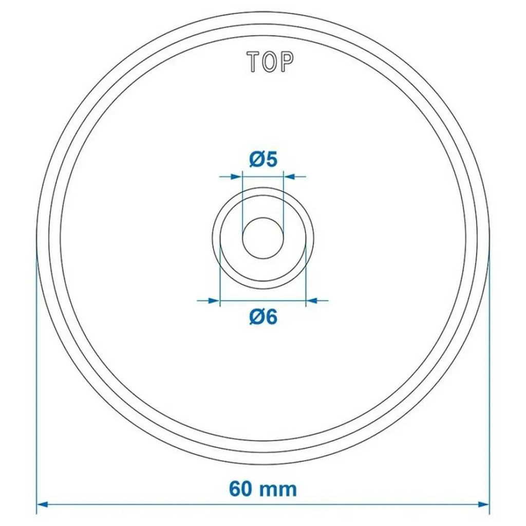 Verlichting Carrosserie-ProPlus Reflector 60 mm wit per 2 stuks