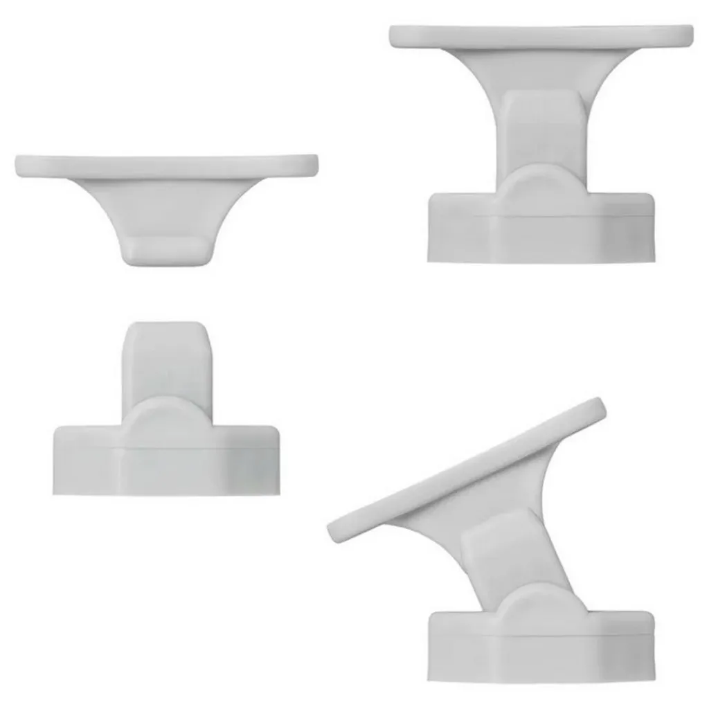 Hang- & Sluitwerk-ProPlus Scharnierende deurvanger grijs