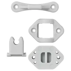 Hang- & Sluitwerk-ProPlus Scharnierende deurvanger grijs