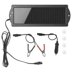 Accu's & Batterijen-ProPlus Solar druppellader 12V 1,5 watt