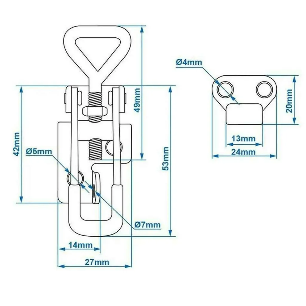 ProPlus Spansluiting 81 mm< Aanhangwagenmateriaal