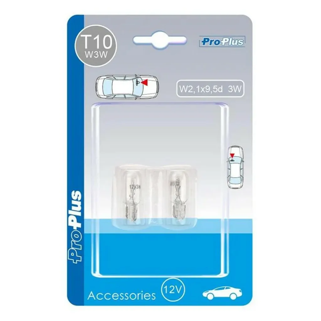 ProPlus T10 12V 3W halogeenlamp set van 2 stuks< Verlichting Carrosserie