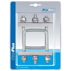 ProPlus U-beugel vierkant 60 millimeter voor neuswielklem< Neuswielen