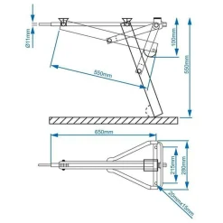 Uitdraaisteunen & Slingers-ProPlus Uitdraaisteun