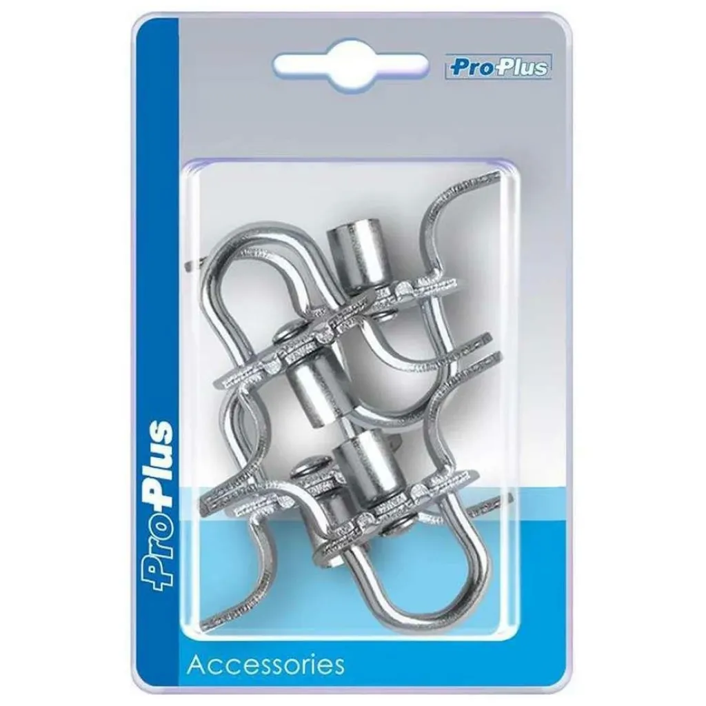 ProPlus Zeiloog rond met veer 27 mm 4 stuks< Aanhangwagenmateriaal