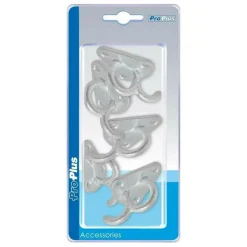 Aanhangwagenmateriaal-ProPlus Zeiloog rond met haak 45 mm 5 stuks