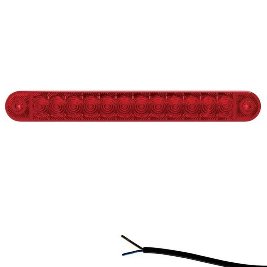 Verlichting Carrosserie-Protempo 3e Remlicht opschroefbaar 12/24V red