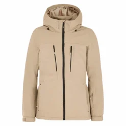 Protest BEVERLY winterjas dames bamboobeige< Ski Jassen|Wintersport