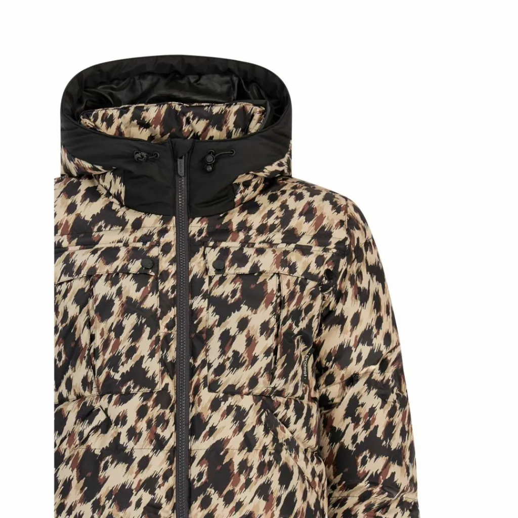 Protest Jetta winterjas dames bamboobeige< Ski Jassen|Wintersport