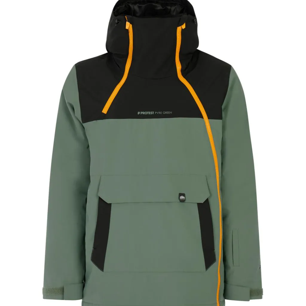 Protest Lado winterjas heren aspen green< Ski Jassen|Wintersport