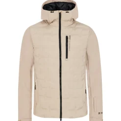 Ski Jassen|Wintersport-Protest MALMO winterjas heren bamboobeige