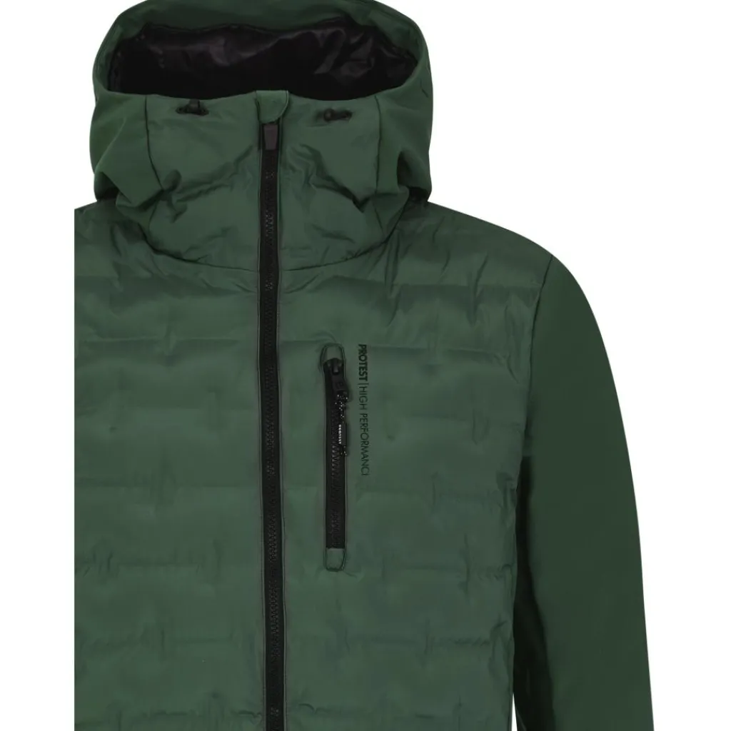 Ski Jassen|Wintersport-Protest MALMO winterjas heren kale green