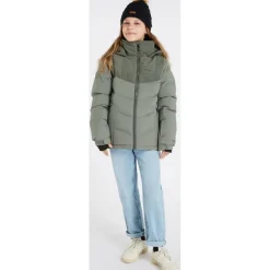 Protest NOA winterjas junior mistygreen< Ski Jassen|Wintersport