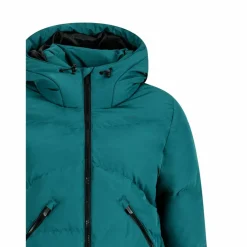 Ski Jassen|Wintersport-Protest Preppy winterjas dames rainstorm blue