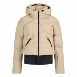 Protest Preppy winterjas dames bamboobeige< Ski Jassen|Wintersport