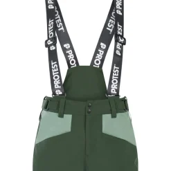 Skibroeken|Wintersport-Protest Reider salopette skibroek heren kale green