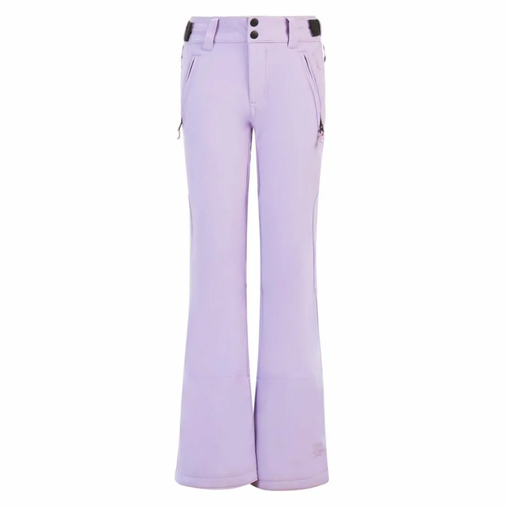 Skibroeken|Wintersport-Protest Relole softshell skibroek junior thistle purple