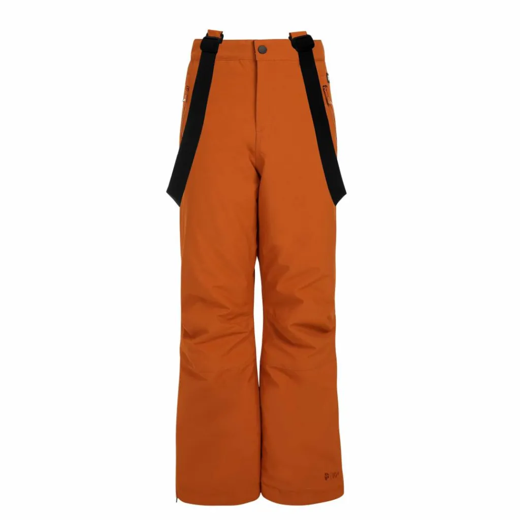 Skibroeken|Wintersport-Protest Spiket skibroek junior umberorange