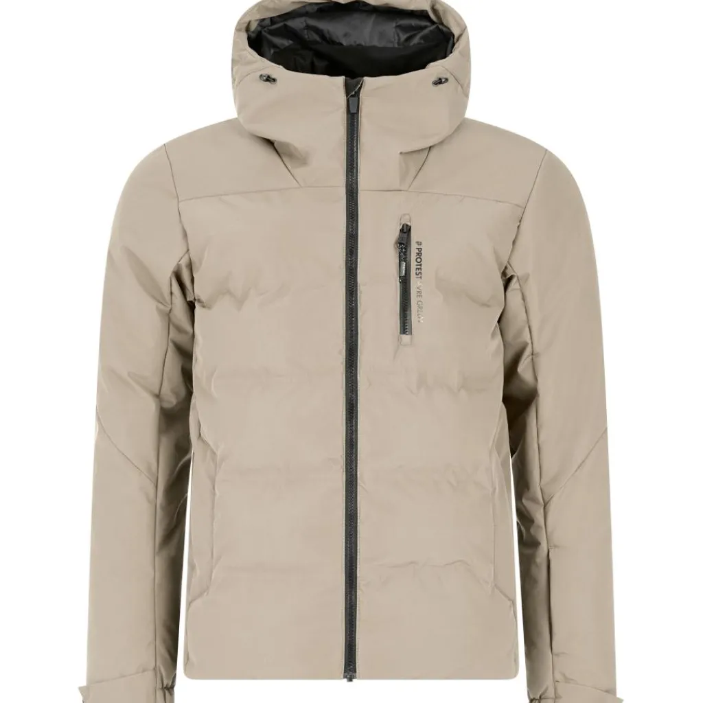 Ski Jassen|Wintersport-Protest Superior winterjas heren bamboo beige