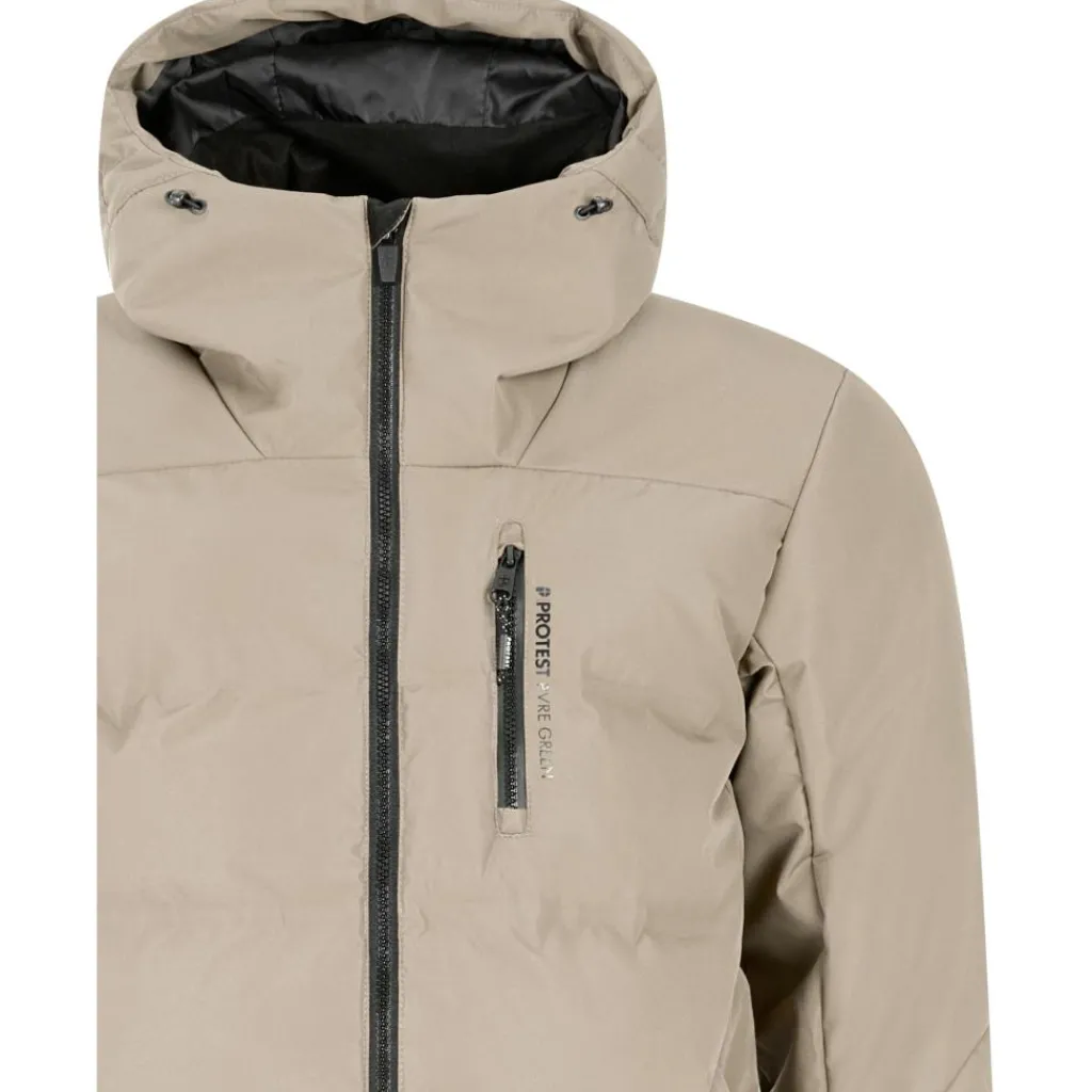 Ski Jassen|Wintersport-Protest Superior winterjas heren bamboo beige