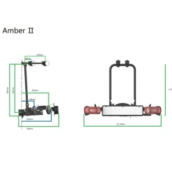 Fietsendragers-Pro-user Amber II fietsendrager