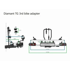 Fietsendragers-Pro-user Diamant TG&FG fietsgoot