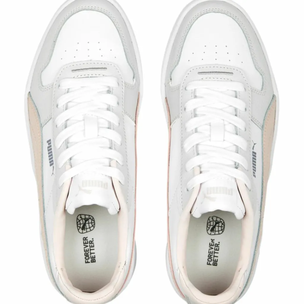 Schoenen-Puma Carina Street schoenen dames white rose dust feather grey
