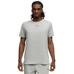 Puma CLOUDSPUN shirt heren light gray heather< Sportshirt
