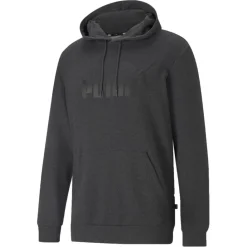 Puma Essentials Big Logo hoodie heren dark grey heather< Truien & Vesten