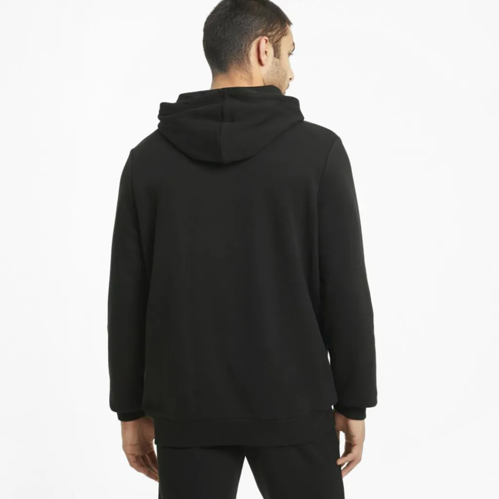 Truien & Vesten-Puma Essentials Big Logo hoodie heren black