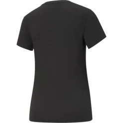 Shirts, Polo's & Blouses-Puma Essentials Logo shirt dames black