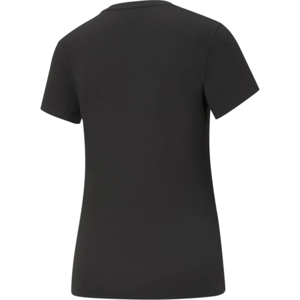 Shirts, Polo's & Blouses-Puma Essentials Logo shirt dames black