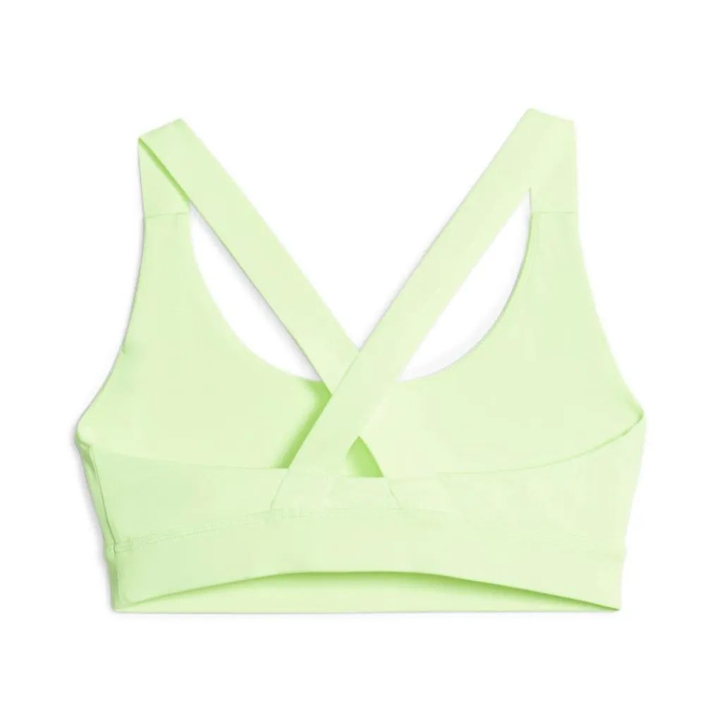 Sportbh's-Puma Fit sport bh dames speed green black