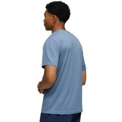 Puma FLEX POCKET shirt heren cool blue< Sportshirt