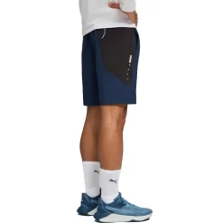 Sportbroek-Puma FLEX STRETCH 7 inch short heren club navy