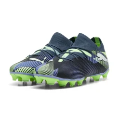 Voetbalschoenen-Puma FUTURE 7 MATCH FG AG voetbalschoenen heren grey skies white fizzy apple