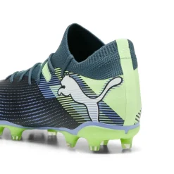 Voetbalschoenen-Puma FUTURE 7 MATCH FG AG voetbalschoenen heren grey skies white fizzy apple