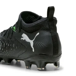 Voetbalschoenen-Puma FUTURE 8 MATCH FG AG voetbalschoenen junior black cool light grey fluo green