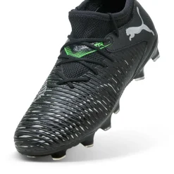 Voetbalschoenen-Puma FUTURE 8 MATCH FG AG voetbalschoenen junior black cool light grey fluo green