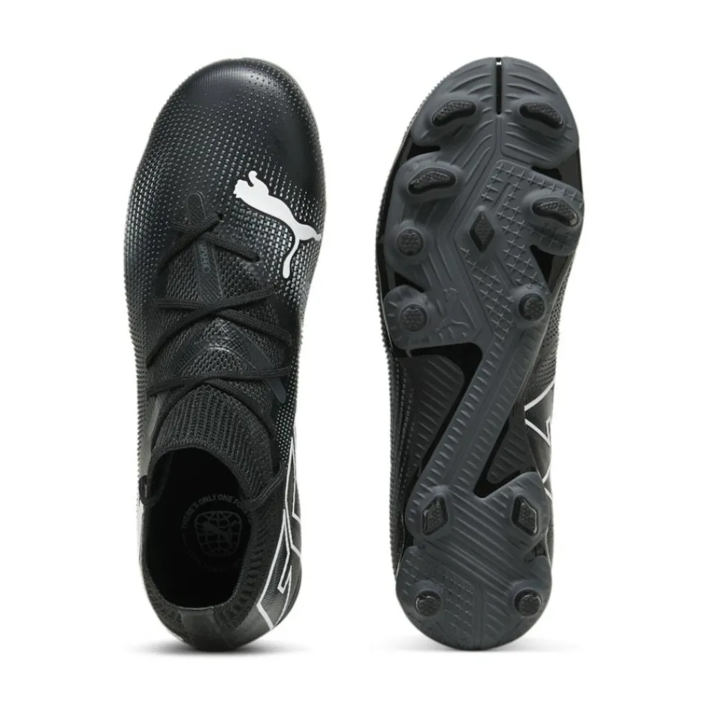 Puma FUTURE 7 MATCH FG AG voetbalschoenen junior black white< Voetbalschoenen