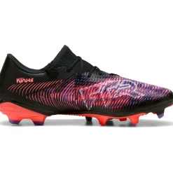 Puma FUTURE 8 MATCH Low FG AG voetbalschoenen heren black white glowing red< Voetbalschoenen