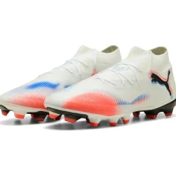 Voetbalschoenen-Puma Future 8 Pro FG - AG voetbalschoenen white black glowing red