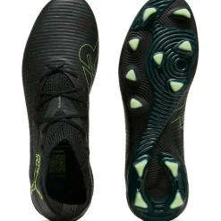 Voetbalschoenen-Puma Future 8 Pro FG - AG voetbalschoenen black fizzy light green terrain