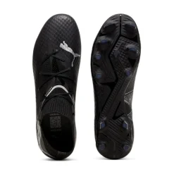 Puma FUTURE 7 PRO FG AG voetbalschoenen heren black silver< Voetbalschoenen