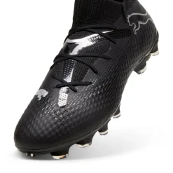 Puma FUTURE 7 PRO FG AG voetbalschoenen heren black silver< Voetbalschoenen