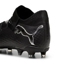 Puma FUTURE 7 PRO FG AG voetbalschoenen heren black silver< Voetbalschoenen