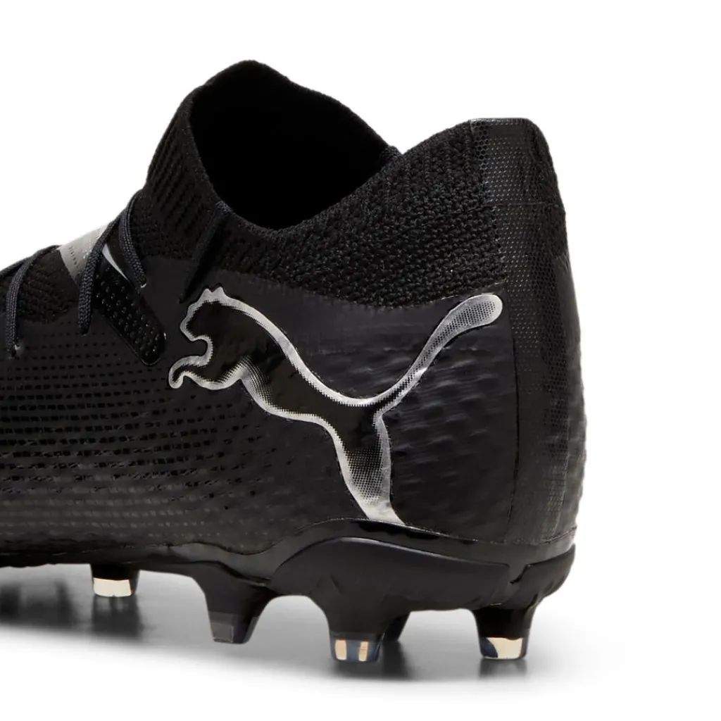 Puma FUTURE 7 PRO FG AG voetbalschoenen heren black silver< Voetbalschoenen