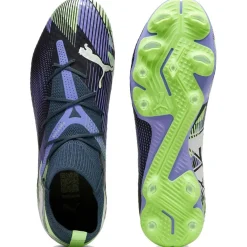 Puma Future 7 PRO FG AG voetbalschoenen heren grey skies white fizzy< Voetbalschoenen